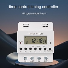 Interruttore Timer Digitale 220V Controllo Elettronico Orario e Settimanale Prog