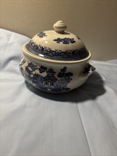 Piatto/zuppa coperta vintage