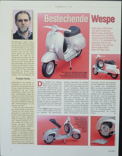 Vespa scooter 1 12 - vespa, in