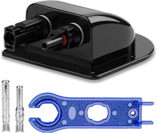 Passacavo Solare Impermeabile ABS Doppio Tetto Auto Pannello Solare Con Chiavi p