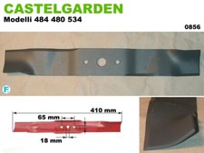CASTELGARDEN tosaerba 484 480 534 lama ricambio 410 mm trincia tagliaerba
