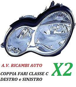Coppia fari fanale - fari, proiettore