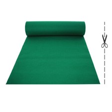 OLIVO.shop PASSATOIA Verde Larg 2mt Tappeto Matrimonio Eventi Moquette su Misura
