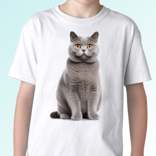 Shirt gatto british - t-shirt,