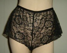 TEZENIS CULOTTES PIZZO NERO