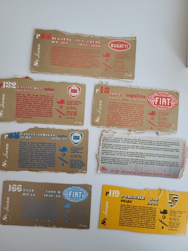 Lotto retro scatole brumm - 10,