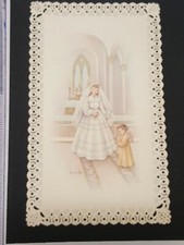 Santino Holy Card Pizzo Duffel Belgio 1962 (GT1141) ^