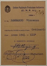 SIRACUSA UNPA TESSERA UNIONE