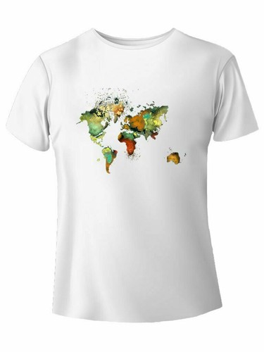 Cartina del mondo shirt - mondo, t-shirt