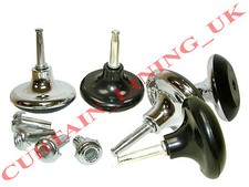 Glides In Cromo Nero Legno