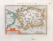 SARDEGNA MAPPA ANTICA