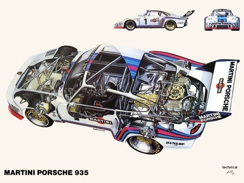Auto corsa porsche - da,