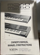Ketron Solton MS60 MS50 Manuale del proprietario 