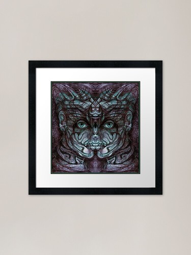 Disegno specchio quadro - a, specchio.