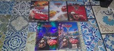 4 DVD Nuovi DISNEY-CARS 1+CARS