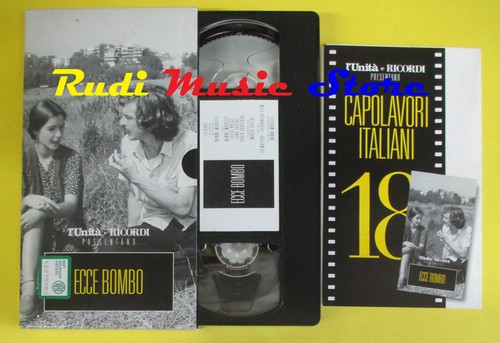 Vhs film cartonata ecce - cartonata, bombo