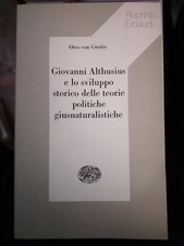 von Gierke ALTHUSIUS E