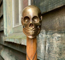 Antico Stile Ottone Teschio