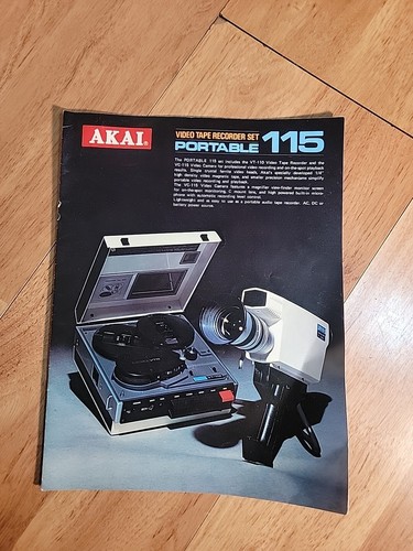 Akai 115 videoregistratore - akai,