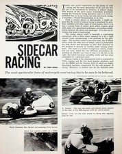 Sidecar 1963 Moto Corsa su