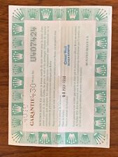 ROLEX garanzia originale 1998 ref. 14010 Air King - filigrana visibile in foto