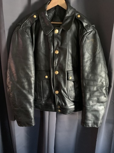 Giacca pelle vintage - giacca, di