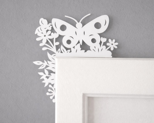 Decorazione angolare porta