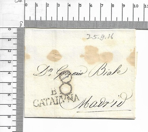 1816 pre filatelia - 1816, 8