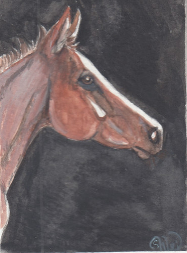 Aceo originale acquerello art - aceo,