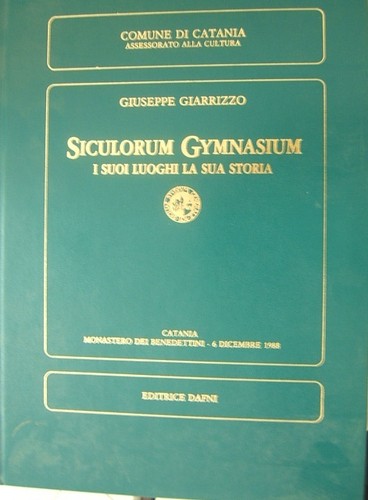 Siculorum gymnasium suoi - gymnasium, i