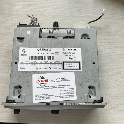 281150743r autoradio renault - 281150743r,