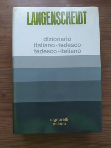 Dizionario italiano tedesco - dizionario, italiano-tedesco