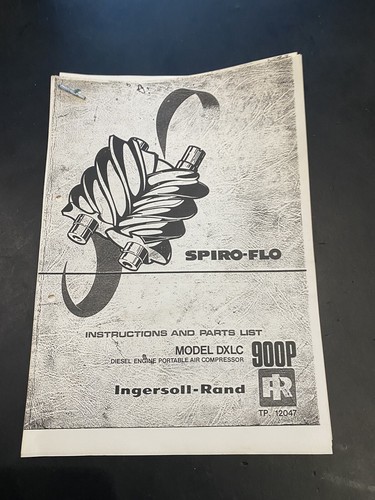 Ingersoll rand dxlc 900 - ingersoll,
