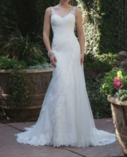 Abito da sposa HBH stretto con