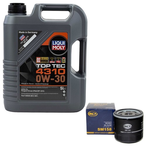 Kit olio motore 5 litri - olio,