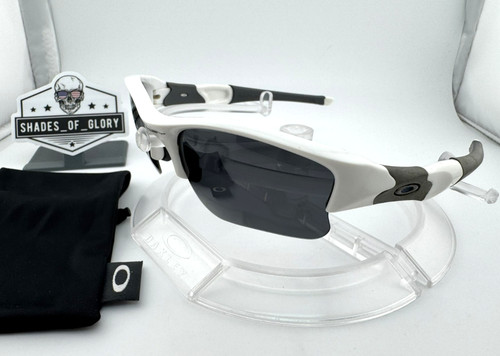 Oakley flak jacket xlj bianco - jacket,