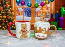 NUOVO set tazze pan di zenzero