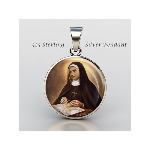 Medaglia cristiana santa maria - santa,