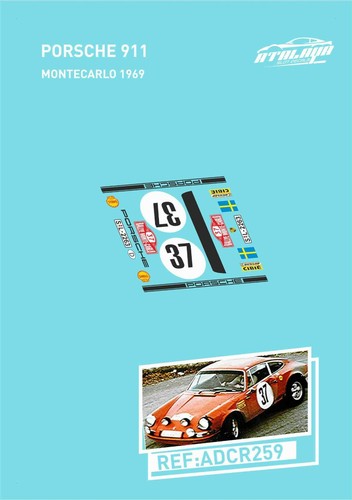 Calcas porsche 911 - 911, montecarlo