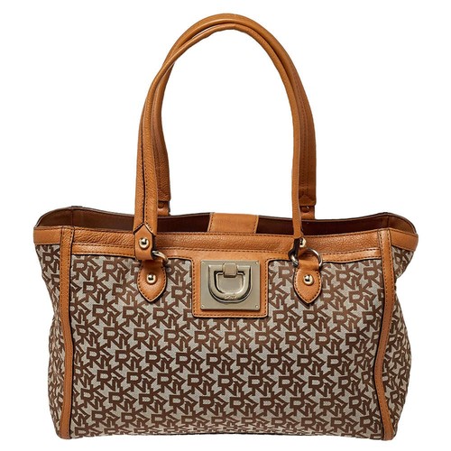 Borsa tela pelle firmata - borsa,