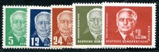 Ddr gdr 1952 322 - 322-326, **