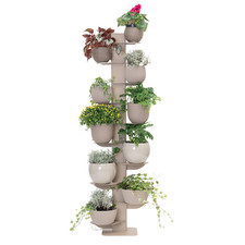 Porta Piante Esterno Interno A Colonna Autoportante 167X49X30 Cm Porta Vasi