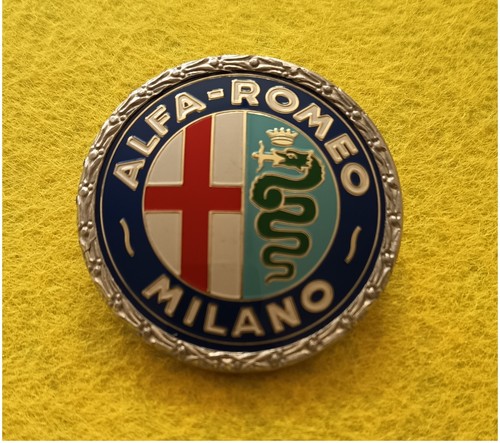 Stemma alfa romeo - alfa, milano