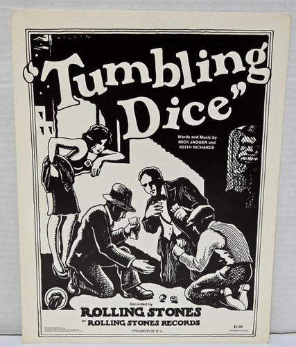 Rolling stones tumbling dice - tumbling,