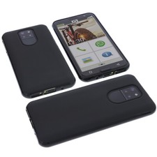 Custodia per Emporia Smart 5 custodia protettiva custodia cellulare TPU custodia in gomma nera