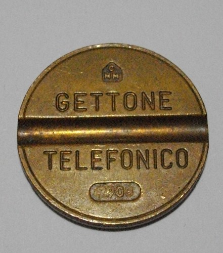 Gettone telefonico sip 7903 - telefonico,