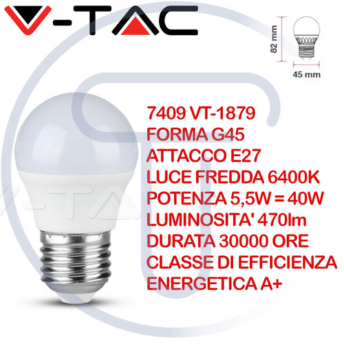 Tac 7409 lampadina led - 7409,