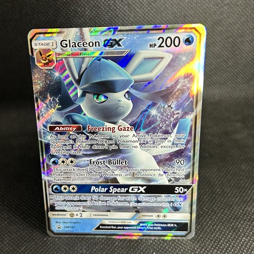 Glaceon sm147 black star - gx,
