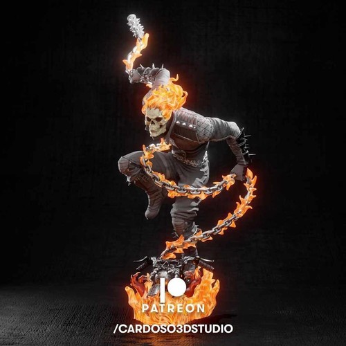 Ghost rider scala resina - ghost,