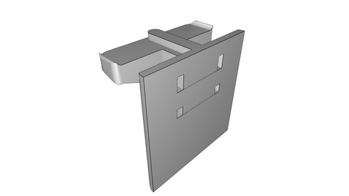Porta morsetti per ikea - porta, skadis